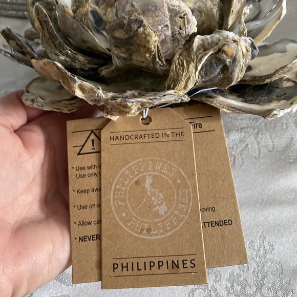 Philippines Shell candle holders - Picture 8 of 12